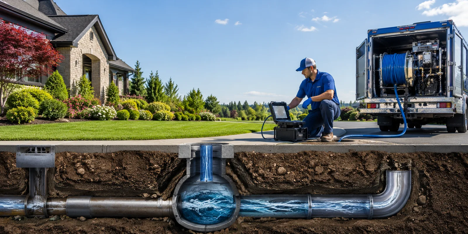 Drainage restoration information for Sykesville, PA